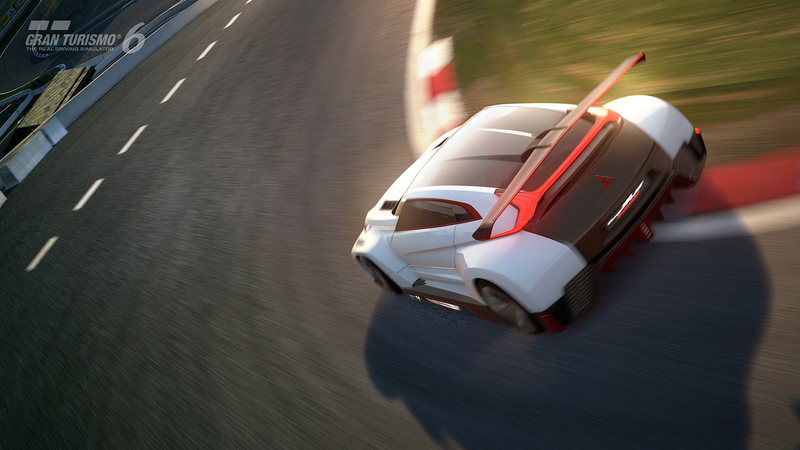 Illustration for article titled Mitsubishi's Gran Turismo Vision Concept Is A Furious AWD Hybrid Hatch